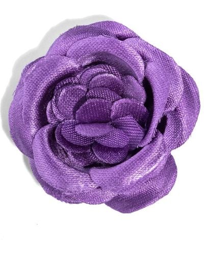 Hook + Albert Hook And Albert Spirit Lapel Flower - Purple