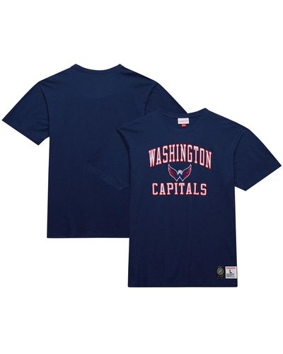 Mitchell & Ness Washington Capitals Legendary Slub T-shirt - Blue