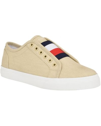 Tommy Hilfiger Anni Slip On Sneakers - Natural
