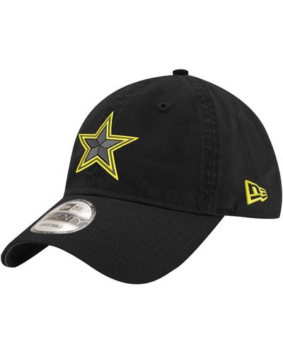 KTZ Dallas Cowboys Volt 9twenty Adjustable Hat - Black