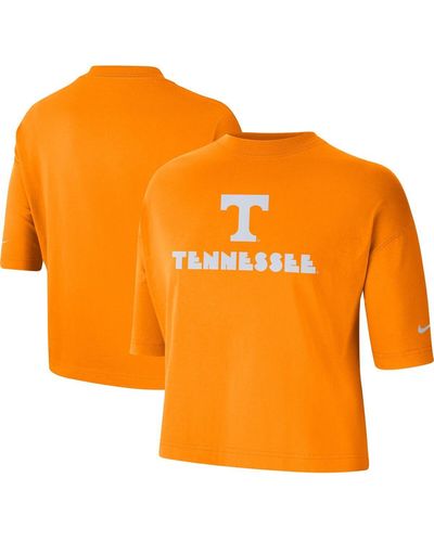 Nike Tennessee Volunteers Crop Performance T-shirt - Orange