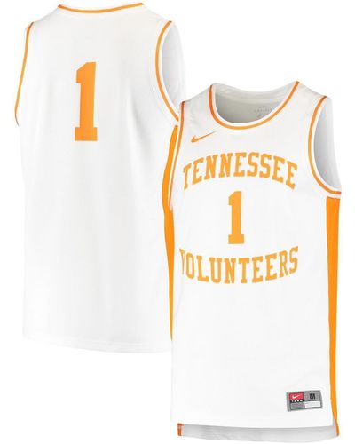 Nike Tennessee Volunteers Retro Replica Basketball Jersey - White