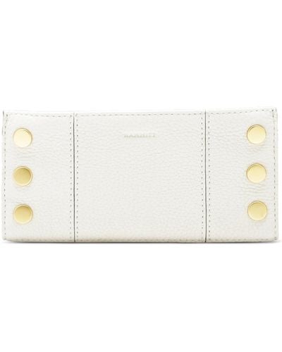 Hammitt 110 North Leather Wallet - White