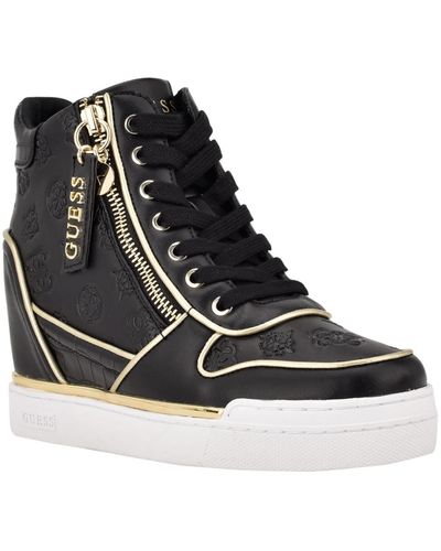Guess High-top sneakers for Women | Online Sale up to 65% off | Lyst