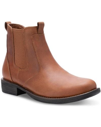 Eastland Daily Double Chelsea Slip On Boots - Brown