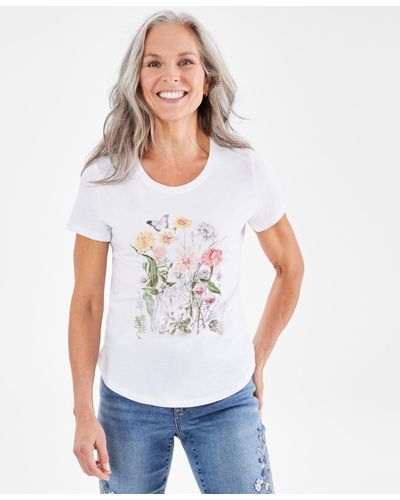 Style & Co. T-shirts for Women, Online Sale up to 82% off