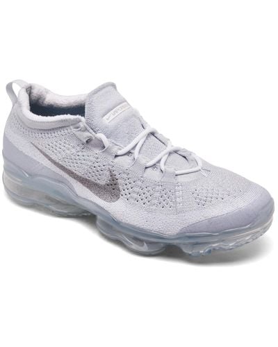 Nike Air Vapormax 2023 Fly Knit Running Sneakers From Finish Line - Gray