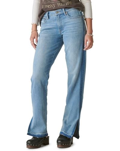  Lucky Brand Womens Mid Rise Sweet Straight Jeans