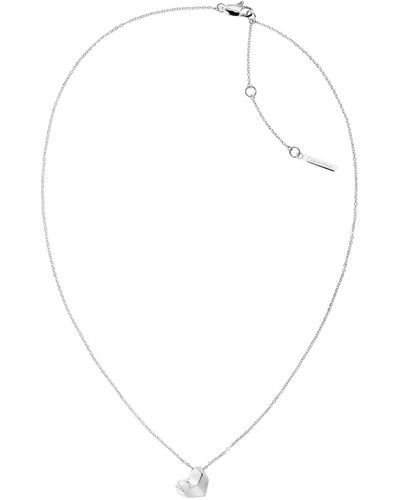 Calvin Klein Stainless Steel Necklace - Metallic