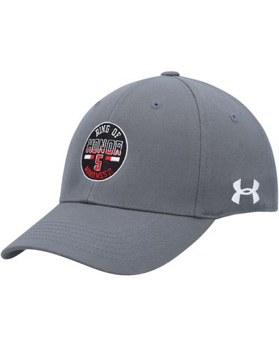 Under Armour Patrick Mahomes Texas Tech Red Raiders Ring Of Honor Adjustable Hat - Gray
