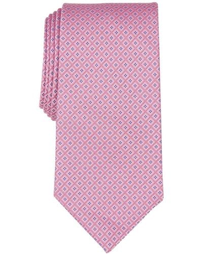 Michael Kors Erwin Mini-geo Tie - Pink
