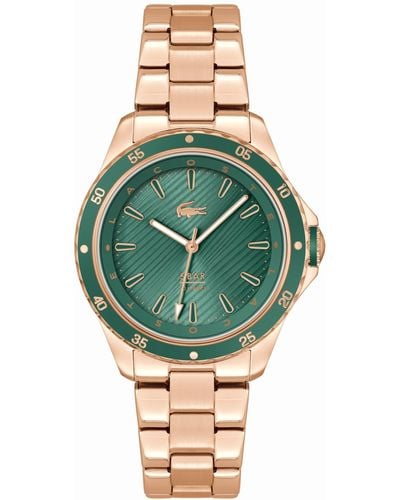 Lacoste Santorini Quartz -tone Stainless Steel Bracelet Watch 36mm - Green