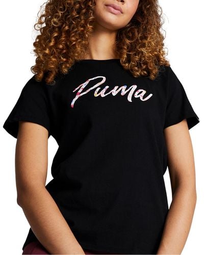 Short 70% Lyst | Women Puma Shirts - off Up to Sleeve for