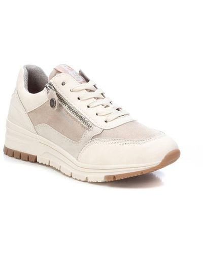 Xti Suede Casual Sneakers By - White