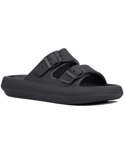 Xray Jeans Footwear Kobe Slip On Slides - Black