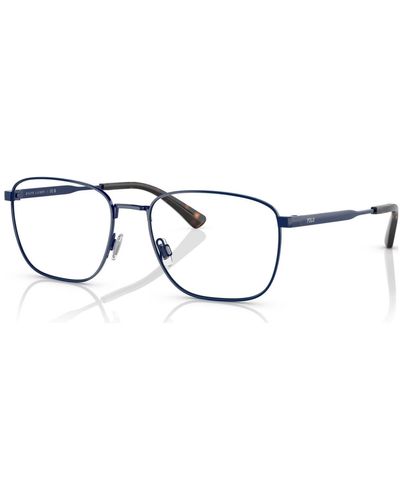 Polo Ralph Lauren Rectangle Eyeglasses - Metallic