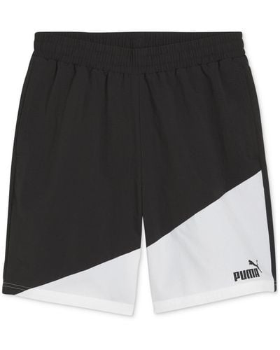 PUMA Power Colorblocked Shorts - Black