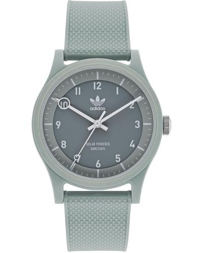 adidas Solar Project One Resin Strap Watch 39mm - Gray