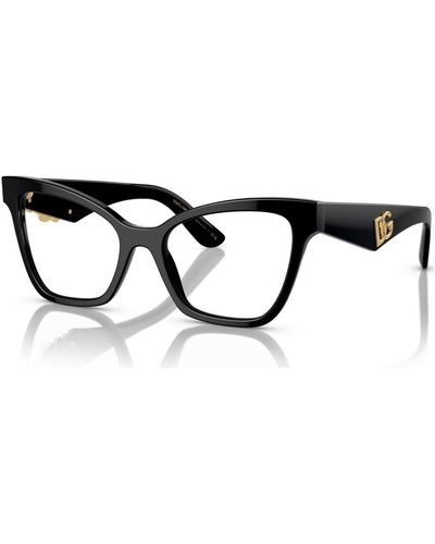Dolce & Gabbana Cat Eye Eyeglasses - Black