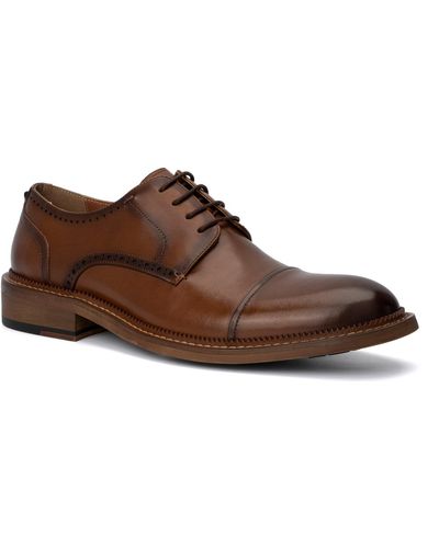 Vintage Foundry Cyrus Lace-up Oxfords - Brown