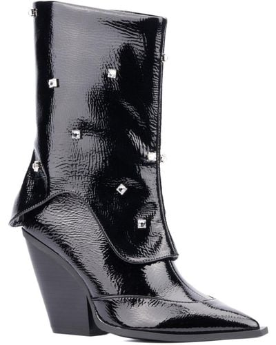 Olivia Miller Bling Western Boot - Black