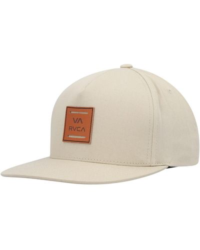RVCA Va All The Way Snapback Hat - Natural