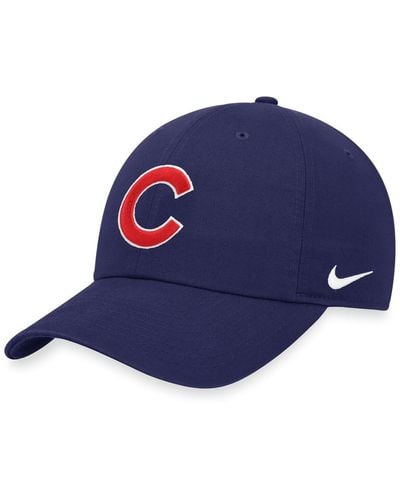 Nike Chicago Cubs Heritage 86 Adjustable Hat - Blue