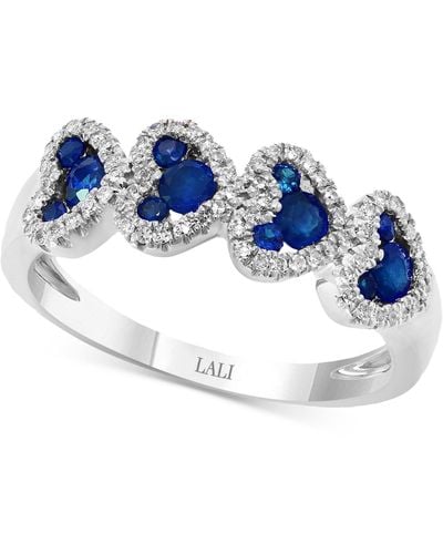Lali Jewels Ruby (5/8 Ct. T.w. - Blue
