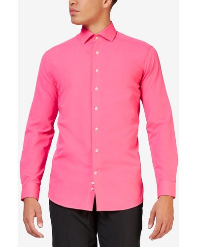 Opposuits Solid Color Shirt - Pink