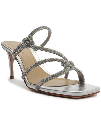 SCHUTZ SHOES Lauryn Dress Sandals - Metallic