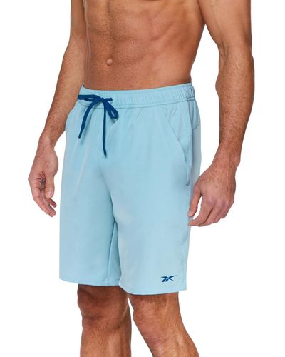 Reebok Core Volley 9" Swim Shorts - Blue