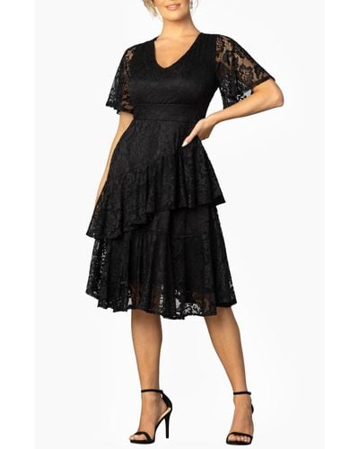 Black Lace Cocktail Dresses