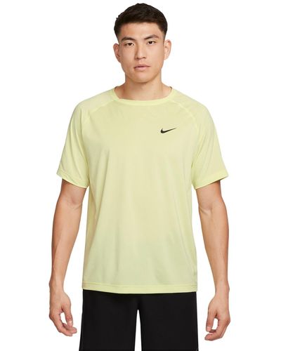 Nike Relaxed-fit Dri-fit Short-sleeve Fitness T-shirt - Green