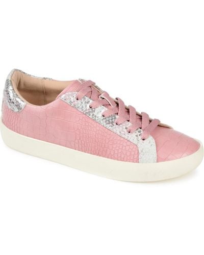 Journee Collection Camila Sneakers - Pink