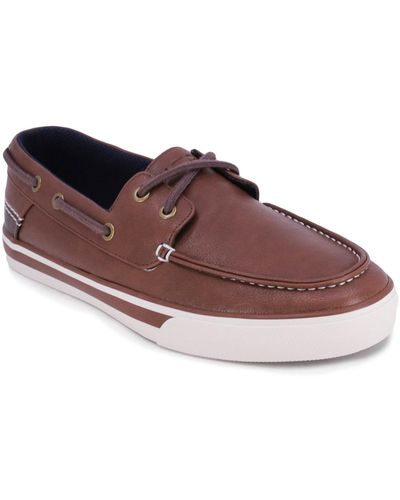 Nautica Galley 2 Boat Slip-on Shoes - Brown