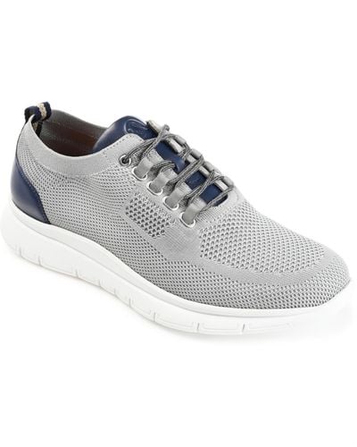 Thomas & Vine Jackson Knit Sneakers - Gray