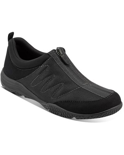 Easy Spirit Bestrong Round Toe Casual Sneakers - Black