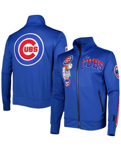 Pro Standard Chicago Cubs Hometown Full-zip Track Jacket - Blue
