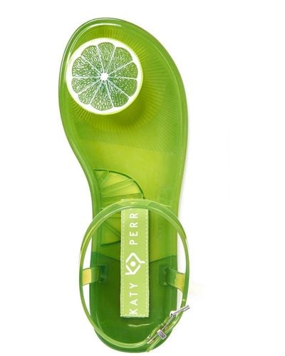 Katy Perry Geli Novelty Scented Jelly Sandals - Green