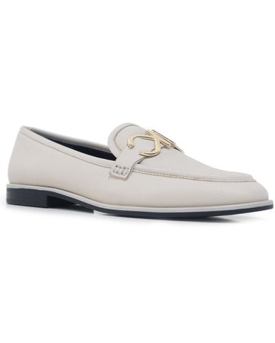 Kenneth Cole Lydia Leather Loafer - White