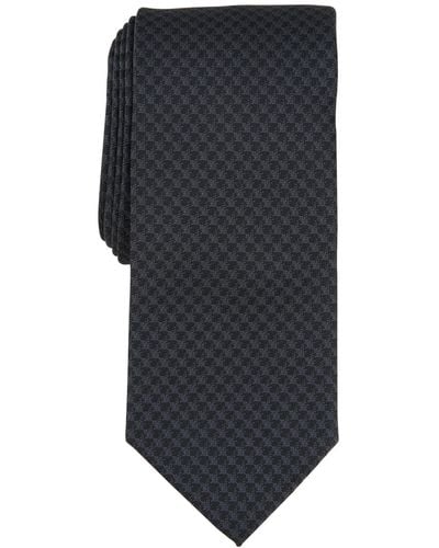 Tallia Tolbert Mini-pattern Tie - Gray