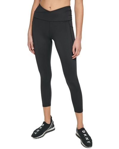DKNY Sport Crossover Balance Compression Super Soft leggings - Black