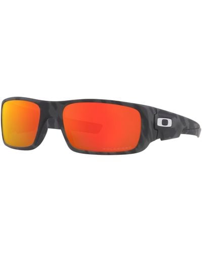 Oakley Polarized Sunglasses, Oo9239 Crankshaft 60 - Red