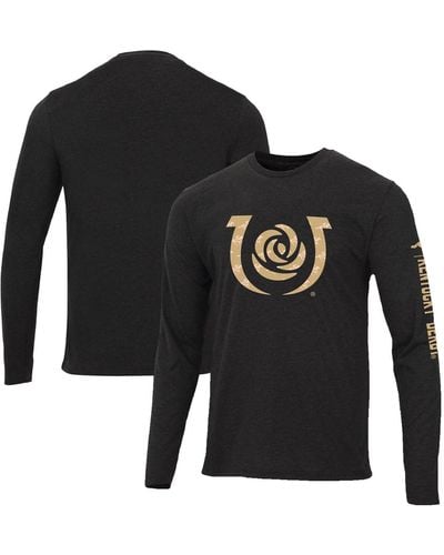Ahead Kentucky Derby 150 Logo Tri-blend Long Sleeve T-shirt - Black