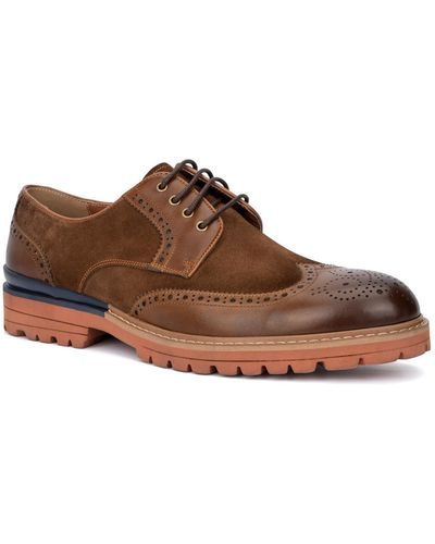 Vintage Foundry Andrew Lace-up Oxfords - Brown