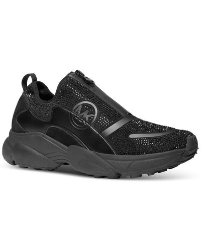 Michael Kors Michael Sami Zip Sneaker Sneakers - Black