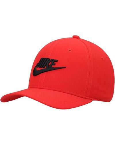 Nike Classic99 Futura Swoosh Performance Flex Hat - Red