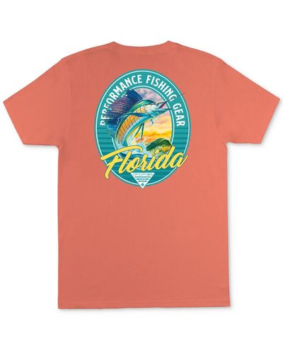 Columbia Richter Short-sleeve Florida Graphic T-shirt - Pink