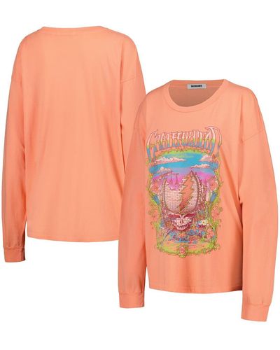 Daydreamer The Grateful Dead Merch Long Sleeve T-shirt - Orange