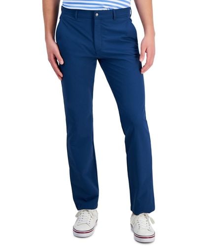 Alfani Alfatech Woven Smart Pants - Blue